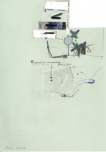 <p>Adrian Lohmüller<br />Untitled<br /><br />2009<br />Collage, ballpen on paper<br />29 x 21 cm</p>