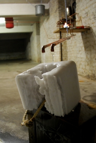 <p>Adrian Lohmüller<br />Die Braut spricht<br /><br />2009<br />Installation view<br />Cruise & Callas</p>