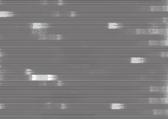 <p>MIND PORTRAIT (SLICE)</p><p> </p><p> </p><p>2011</p><p>Fly-posters, chipboard, timber (Detail)</p><p>207 x 500 x 7,5 cm</p>