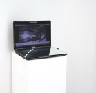 <p>Conditions for neurotransmission [P.O.V.]</p><p> </p><p>2016<br />compressed car, 2 cars, one driver, 12 acrylic rods<br />with connectors, ipad, ipod, 2 laptops, 2 external<br />webcams, 3 acrylic mirrors, 2 books, light filters,<br />looped sound piece, internet live stream<br />dimensions variable</p>