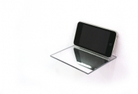 <p>Conditions for neurotransmission [P.O.V.]</p><p> </p><p>2016<br />compressed car, 2 cars, one driver, 12 acrylic rods<br />with connectors, ipad, ipod, 2 laptops, 2 external<br />webcams, 3 acrylic mirrors, 2 books, light filters,<br />looped sound piece, internet live stream<br />dimensions variable</p>