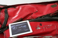 <p>Conditions for neurotransmission [P.O.V.]</p><p> </p><p>2016<br />compressed car, 2 cars, one driver, 12 acrylic rods<br />with connectors, ipad, ipod, 2 laptops, 2 external<br />webcams, 3 acrylic mirrors, 2 books, light filters,<br />looped sound piece, internet live stream<br />dimensions variable</p>