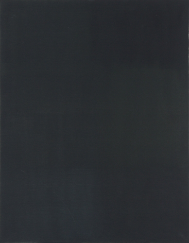 <p>Monochrom schwarz (Draussen vor der Tür)<br /><br />2008<br />Oil on canvas<br />185 x 150 x 2 cm</p>