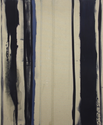 Dominik Steiner<br /><br />Raw Fish and Wet Feet, 2009<br />Oil on canvas<br />171 x 140 cm