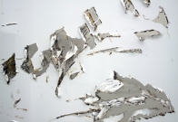 <p>Dubplate 8 (Torque), Detail</p><p> </p><p>2015<br />lacquer on aluminium<br />framed 86 x 86 x 10 cm</p>