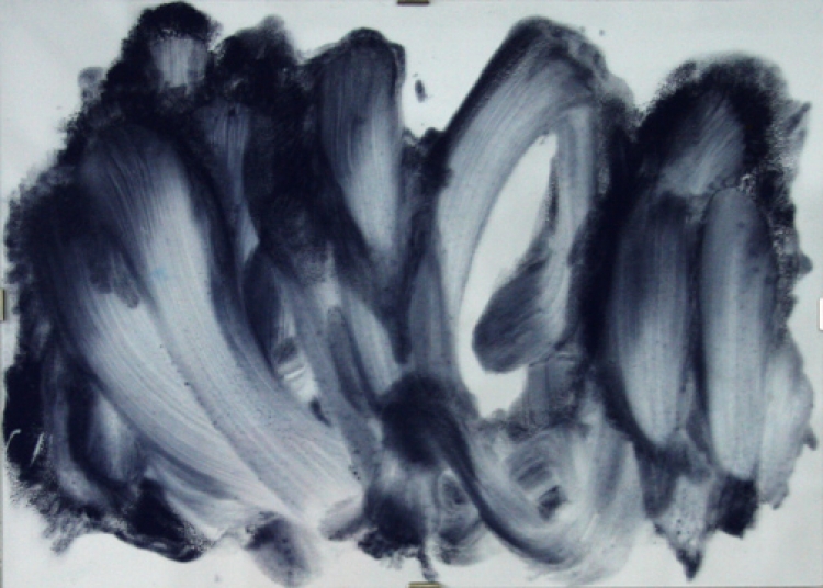 <p>Untitled<br /><br />2009 <br />Pigment on glas<br />25 x 35 cm <br />Cruise & Callas</p>