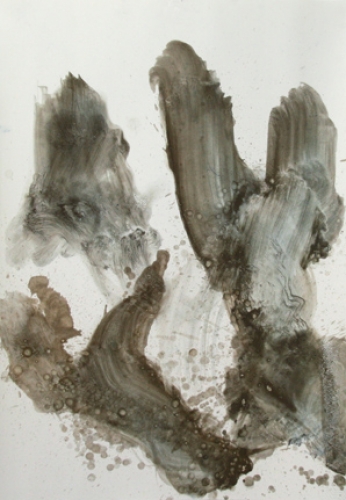 <p>Untitled<br /><br />2009<br />Pigment on paper, framed<br />100 x 70 cm <br />Cruise & Callas</p>