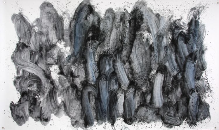 <p>Untitled<br /><br />2009<br />Graphite and pigment on paper<br />275 x 450 cm <br />Cruise & Callas</p>