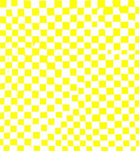 <p>The anonymous Hardedge O’Holics</p><p> </p><p>2011<br />Acrylic on cotton<br />97 x 90 cm</p>