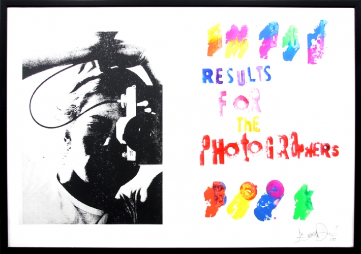 <p>Image Results for the Photographers Book</p><p> </p><p>2009<br />Silkscreen and acrylic on linen<br />73 x 103 x 3 cm</p>