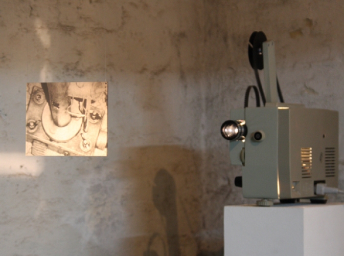 <p>Nick Laessing</p><p><br />Exerpts from a Diary, 2009<br />8mm film, screen print, etching<br />Dimensions variable<br />Edition 1/3</p><p>Detail</p>