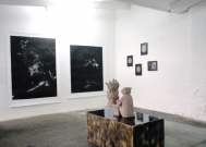 <p>Alexandra Hopf, Stefan Rinck, David Tibet</p><p> </p><p>Exhibition view</p><p>Cruise & Callas</p><p> </p>